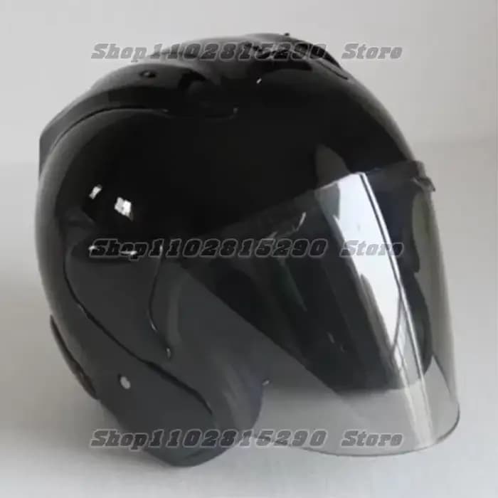 Ram3 noir brillant demi-casque hommes et femmes moto tout-terrain casque d'été descente course montagne croix Casco Capacete