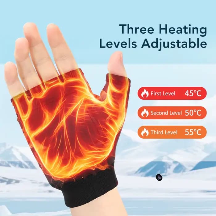 Chauffe-mains chauffants rechargeables à 3 niveaux
