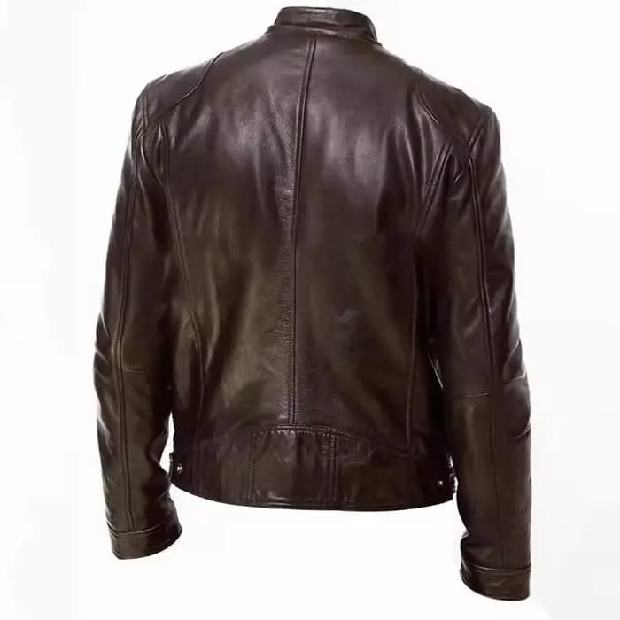 Veste de Moto hommes en cuir PU