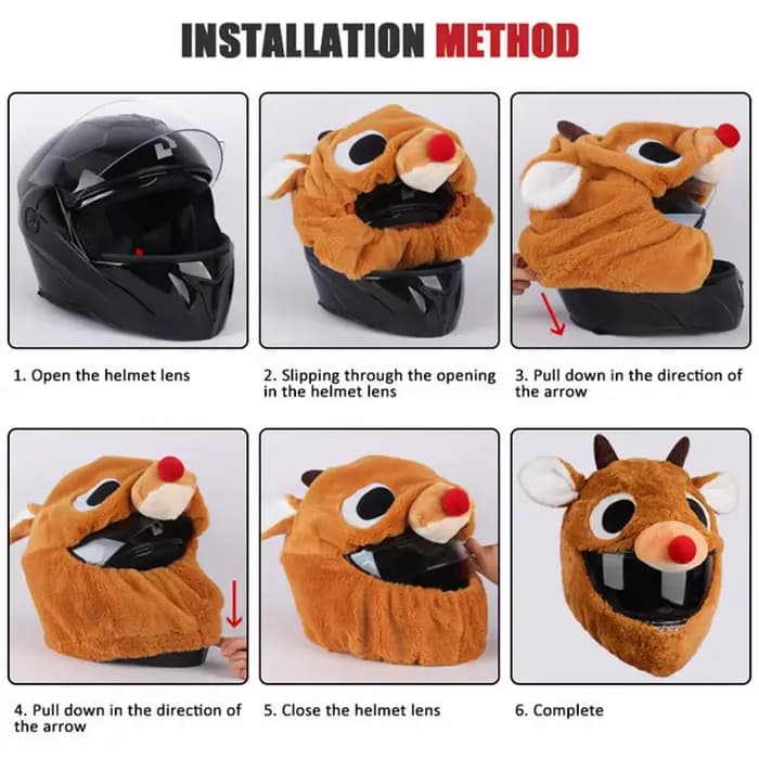 Uchoose – housse de casque de moto