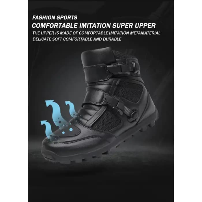 Bottes de motard durables Topfight pour hommes