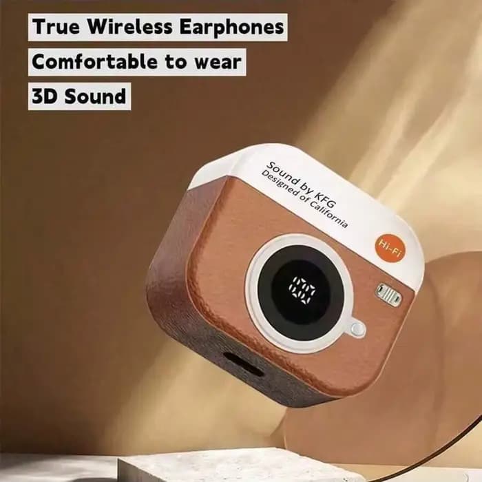 Casque sans fil Bluetooth 5.3 avec affichage numérique LED, autonomie de 24 heures, casque de jeu HiFi, écouteurs sportifs étanches