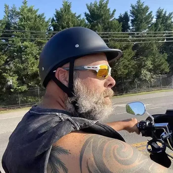 C-Riding-Casque de moto demi-casquette pour adulte