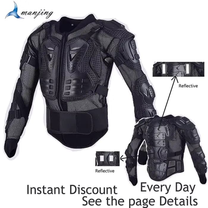 Veste de protection intégrale pour moto