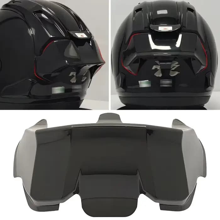Becquet de casque arrière de moto