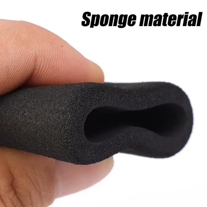 Couverture de poignée en mousse noire antidérapante pour Modification de moto
