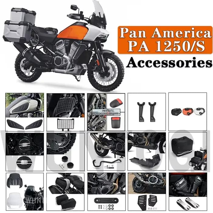 Accessoires de modification de moto saupoudrer America