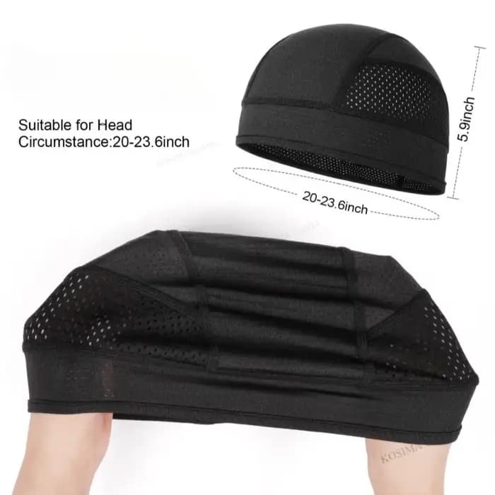 Nouveau bonnet intérieur pour casque de moto