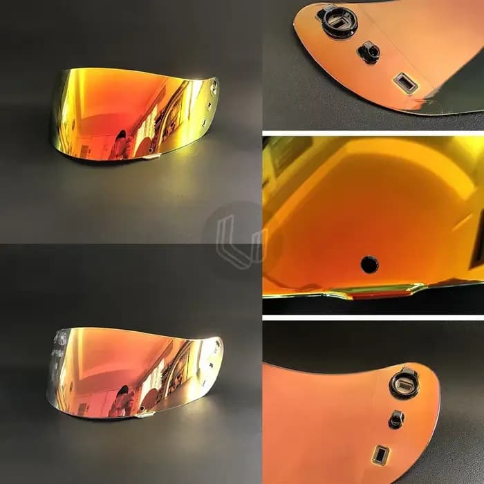 Visières de casque intégral pour moto, pour ICON IC-04, cadre d'air