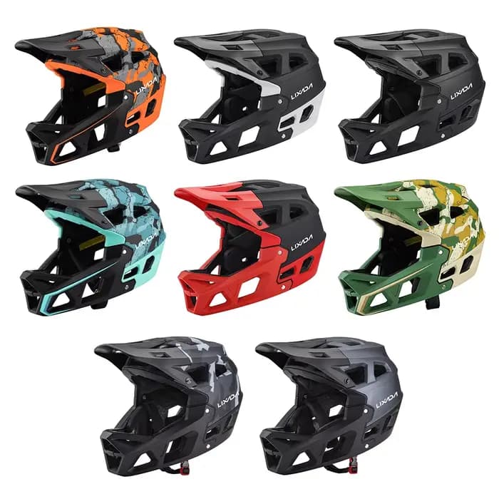 Casque de VTT intégral casque de VTT de descente de course adulte pour VTT