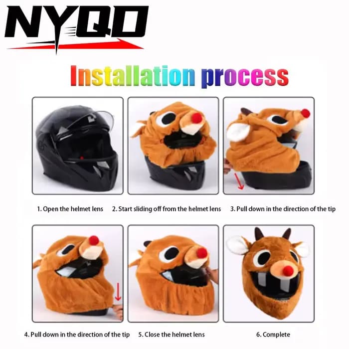 Housse de Protection pour casque de moto