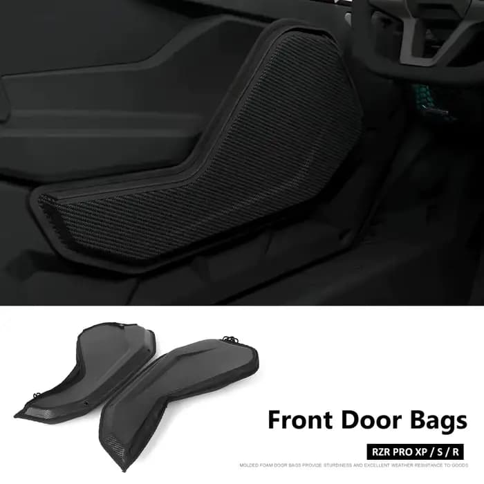 Kit d'accessoires de rangement pour porte avant côté conducteur UTV PRO XP Premium pour Polaris RZR Pro XP 4 SPRO Pro R 4 Ultimate 2026 2025