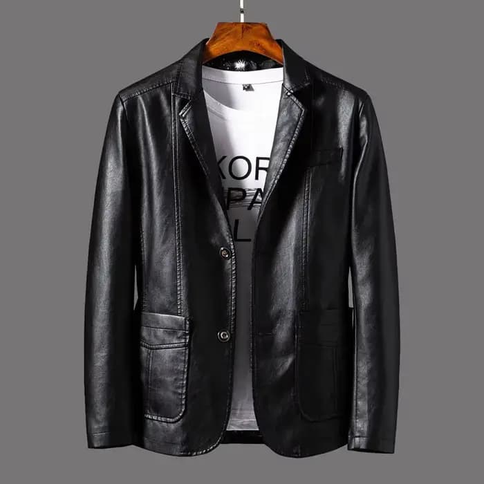 Blouson en cuir pour homme