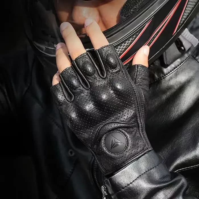 Gants d'été pour Moto sans doigts