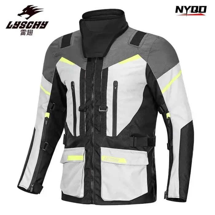 LYSCHY combinaison de Moto Kit de rallye grande taille anti-chute imperméable
