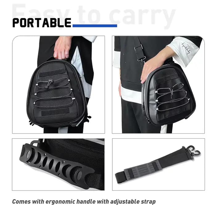 Sacoche de selle arrière pour moto 8L