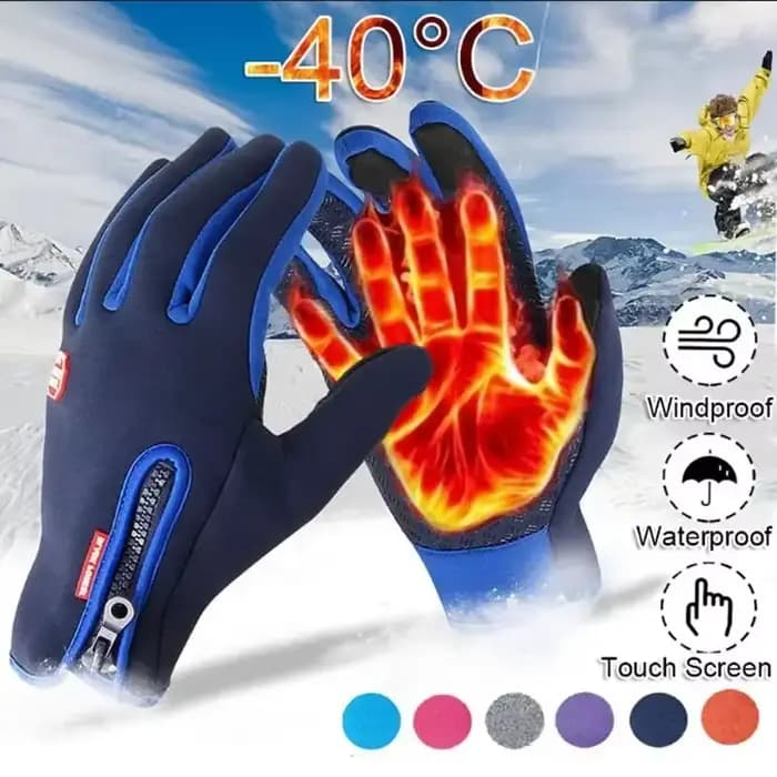 Gants chauds en polaire pour écran tactile