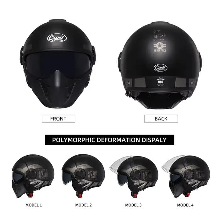 Casque de Moto modulaire