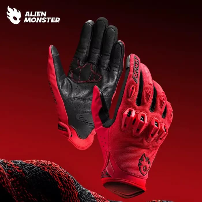 Gants de moto respirants certifiés CE pour l'équitation tout-terrain