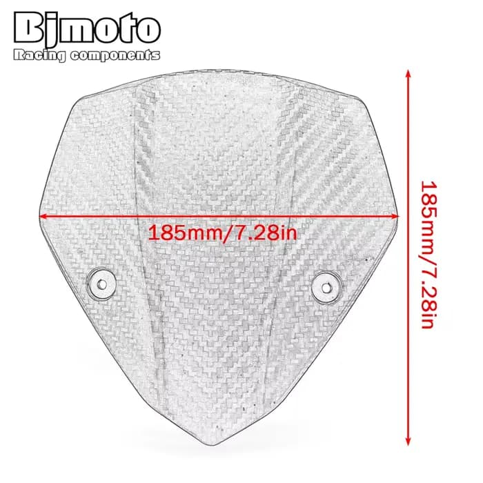 Duke790 Duke890 déflecteur de vent de pare-brise de moto pour K-TM DUKE 790 890 2018 2019 2020 2021 2022 2023