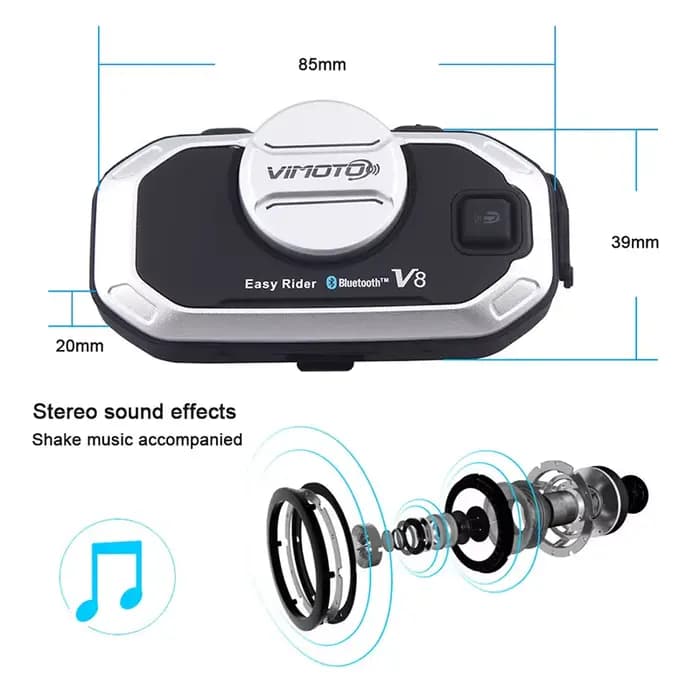 Easy Rider Vimoto V8 – casque de moto