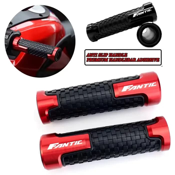 Pour FANTIC CABALLERO plat piste 125 250 500 RALLY/SCRAMBLER 500 ENDURO RANGE XE125 moto poignée extrémités poignées barre main