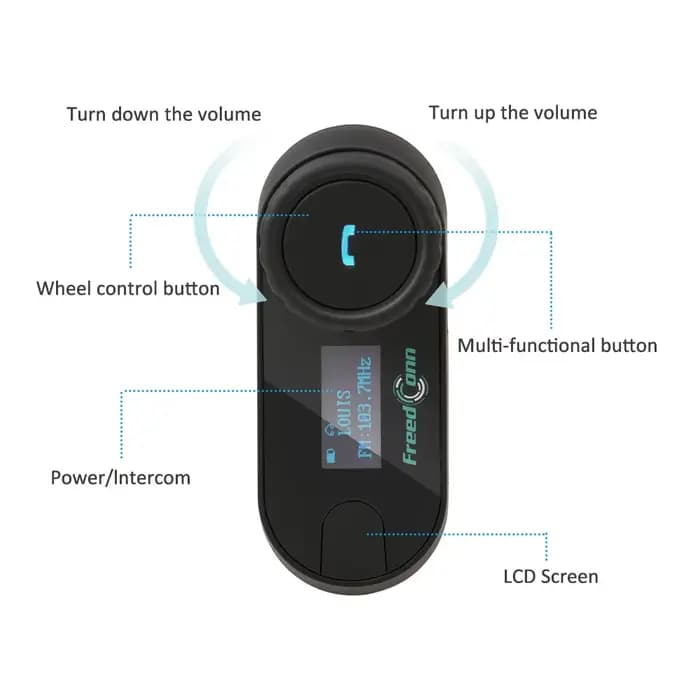 Oreillette Bluetooth SC pour moto