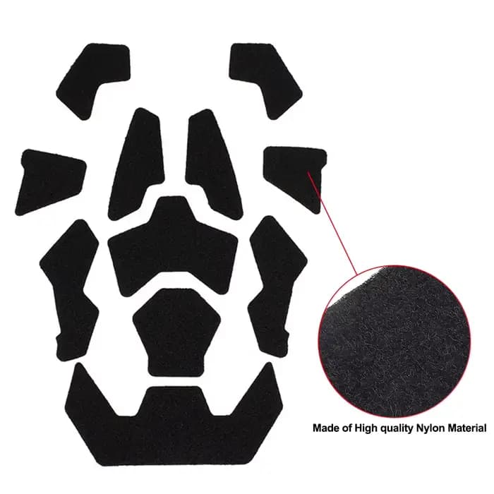 1 ensemble de patchs tactiques pour casque Airsoft
