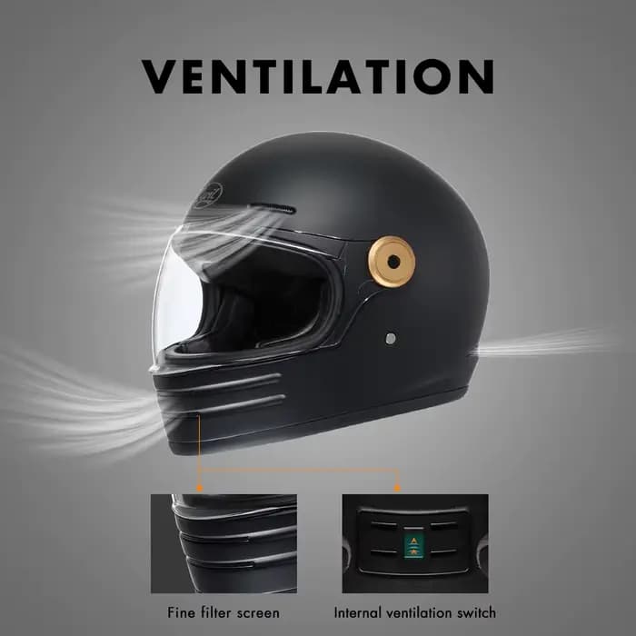 Casque de Moto intégral en Fiber de verre casques