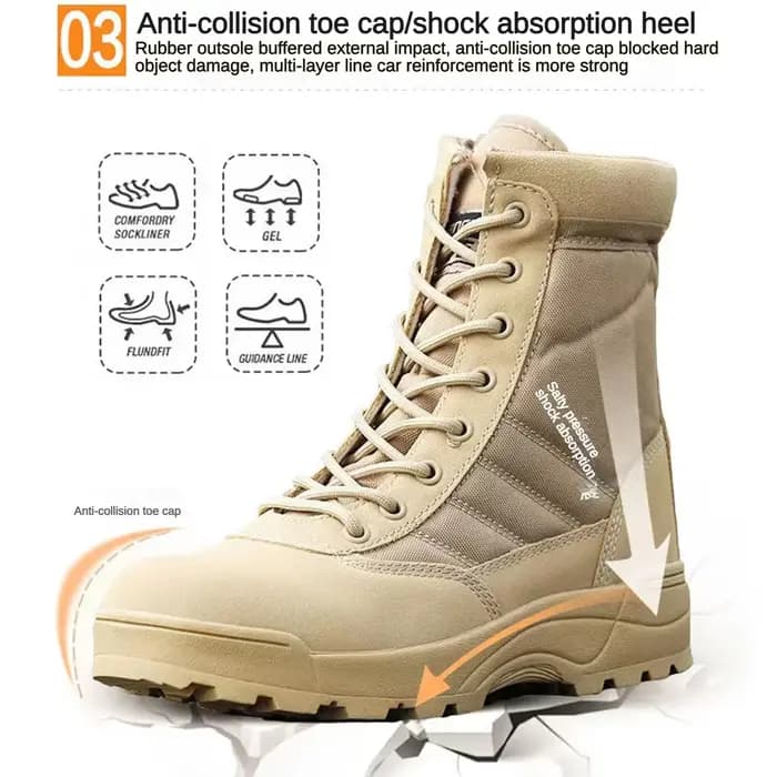Bottes tactiques haute performance pour hommes