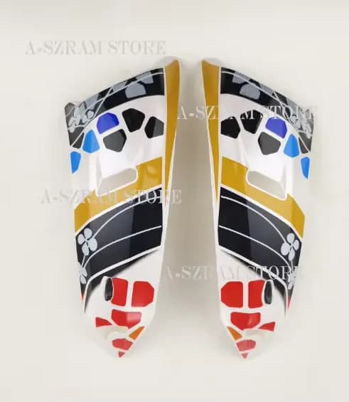 Pour ARAI 3/4 casque SZ-Ram4 casques chapeaux Hermonza Base fixe Ram3 garniture d'entrée sortie d'air aérienne