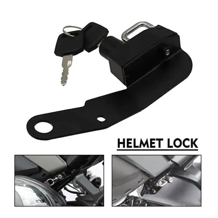 Casque de sécurité latéral antivol