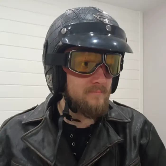 Lunettes de vélo moto coupe-vent casque