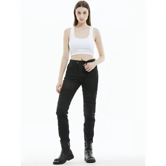 Pantalon de moto en maille pour femme
