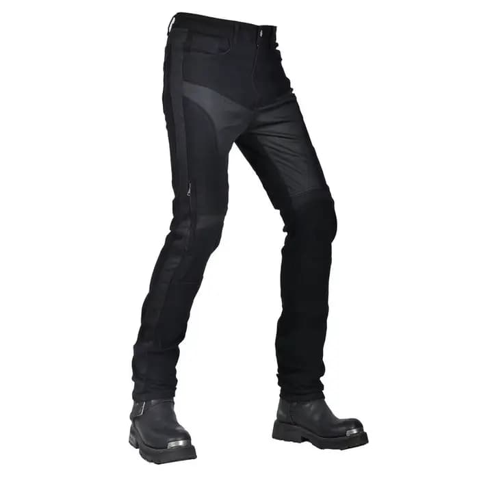 Pantalon d'équitation de moto en maille pour homme