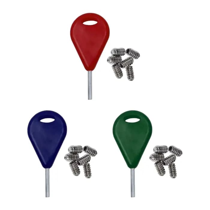 Accessoire de remplacement de clé d'aileron de Surf universel facile à utiliser pour les Sports nautiques en métal avec clé de poignée à vis sans tête clé d'aileron de planche de Surf