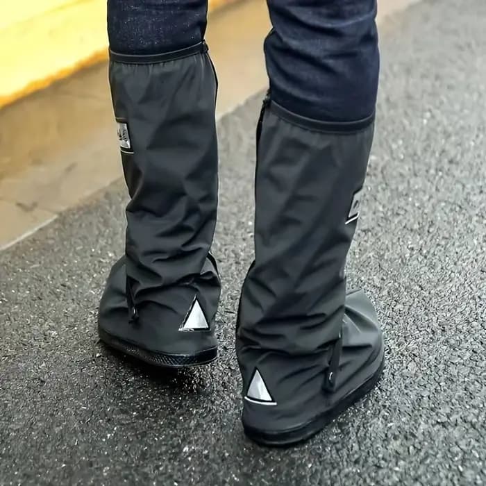 Couvre-chaussures de moto imperméables pour motard
