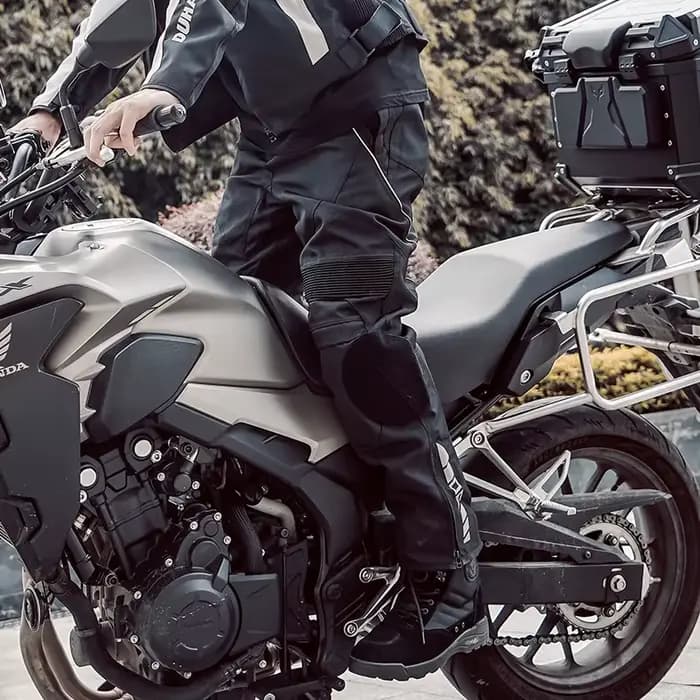 DUHAN pantalon de moto imperméable et coupe-vent