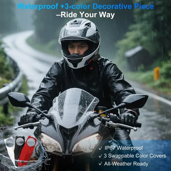 Communicateur de casque de moto TNICER T2