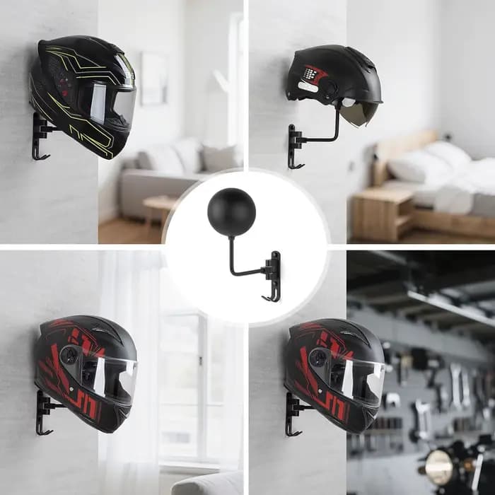 Support de casque de moto