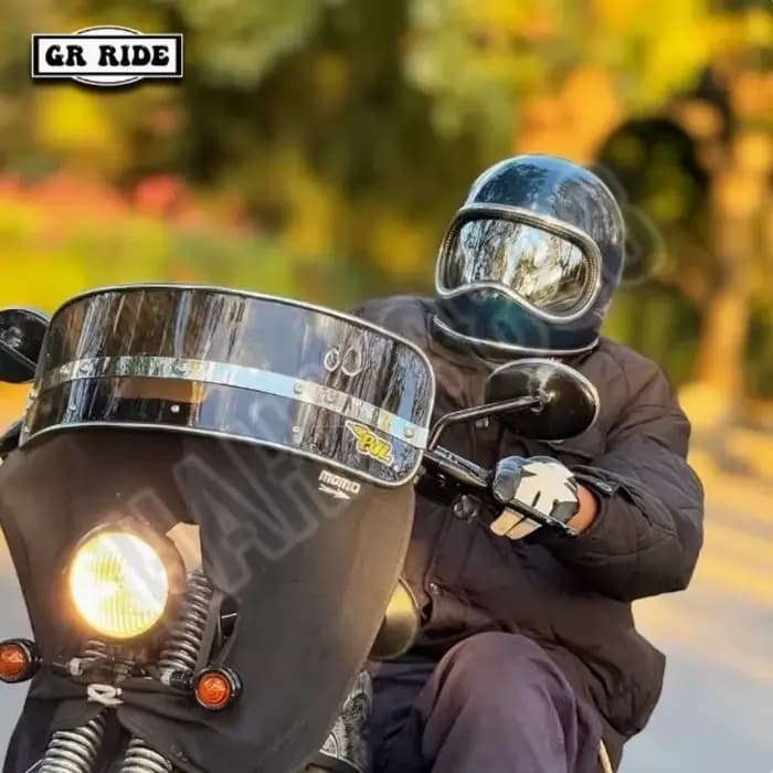 Casque de moto HOT, coque en fibre de verre