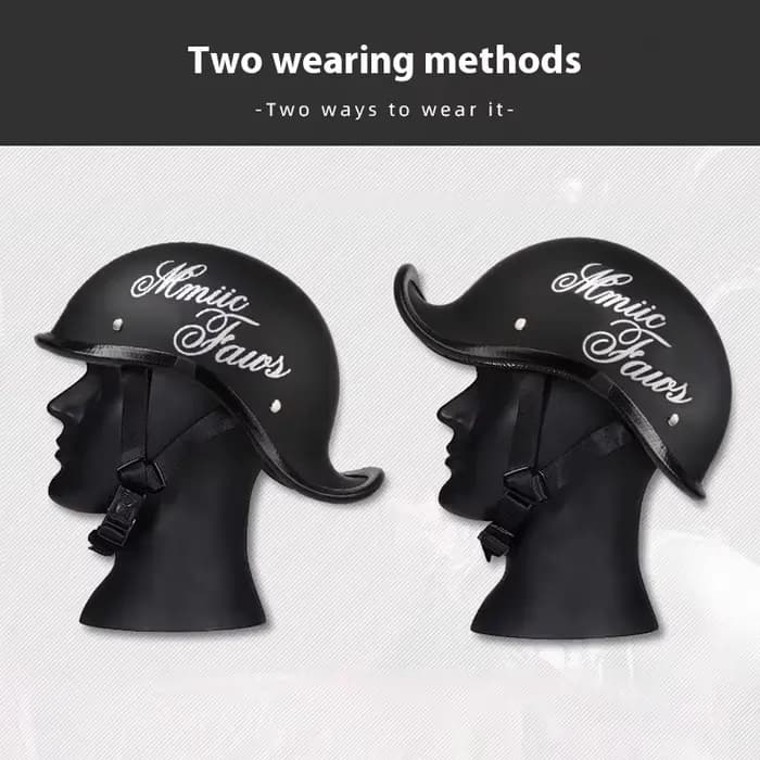 Casque de moto rétro pour la conduite urbaine