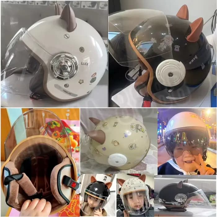 Casques de sécurité pour enfants de 3 à 12 ans