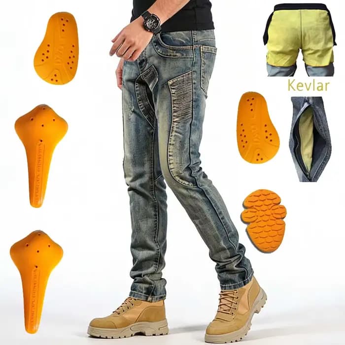 Jean de moto en Kevlar pour homme