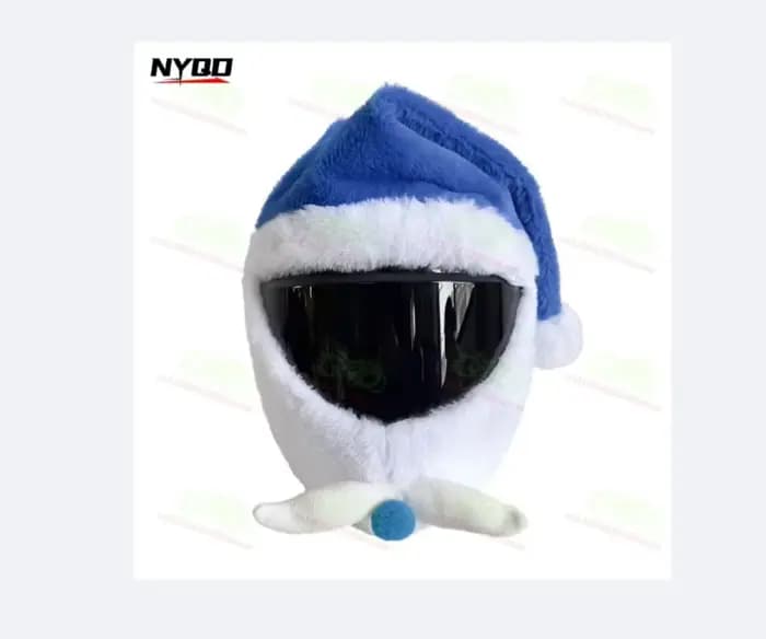 Housse de casque de moto Père Noël