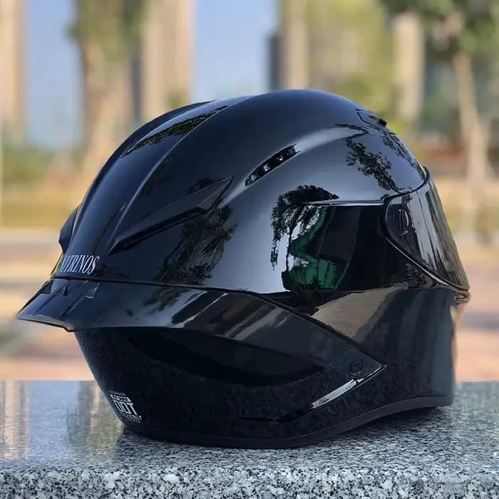 Casque de moto intégral approuvé par le DOT