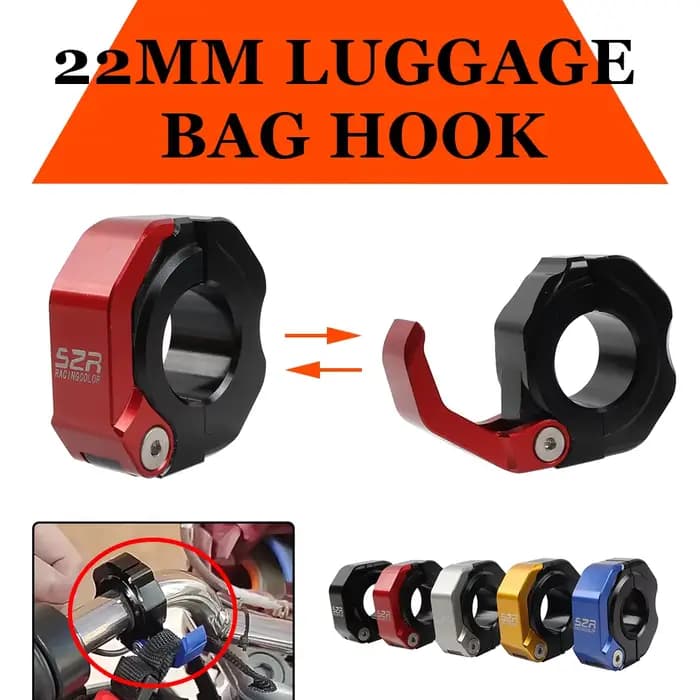 Porte-casque de moto 22MM