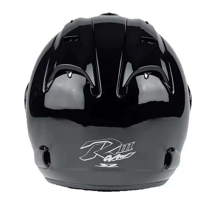 SZ Ram3 demi-casque noir brillant hommes et femmes moto tout-terrain été course Casque de sécurité