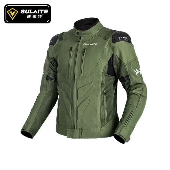 Ensemble de veste de moto respirante pour homme