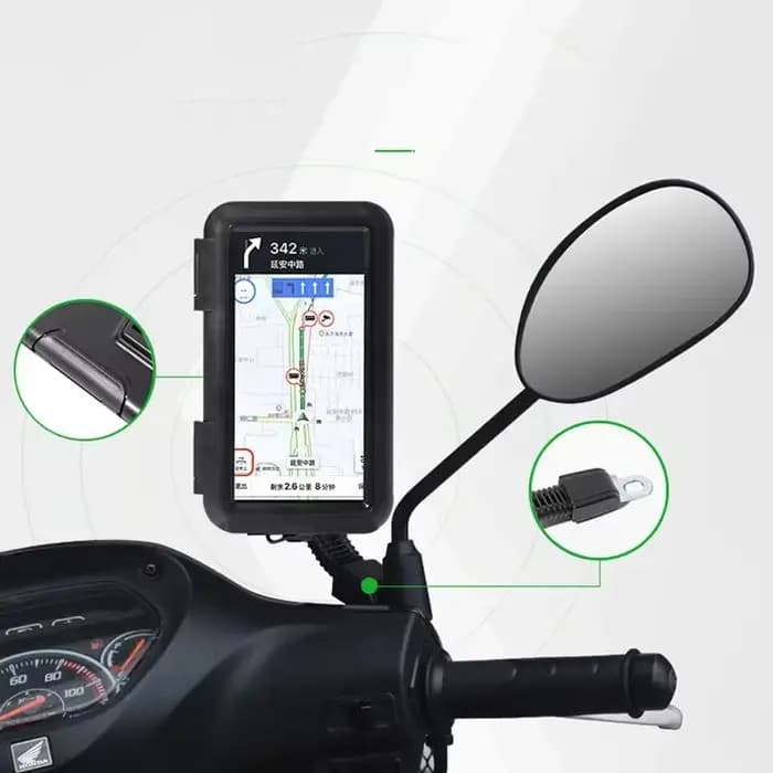 Support de téléphone pour Moto